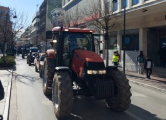 Απόβαση αγροτών σήμερα στο κέντρο της Λάρισας
