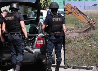 Λάρισα: Ακόμη και εκσκαφέα επιστράτευσε η αστυνομία για τις χρυσές λίρες της «οικογενειακής» εγκληματικής οργάνωσης (video)