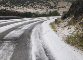 Βιβλική καταστροφή από το χαλάζι στο Δήμο Τυρνάβου– «Δεν έχει προηγούμενο αυτό που ζούμε», λένε σε απόγνωση οι παραγωγοί