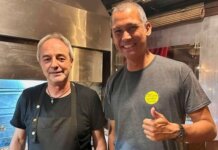 Ο Σωτήρης Κοντιζάς έφαγε… κοντοσούβλια στον Λαγό της Ελάτης