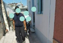 “Παρκούρ” στη Ν. Δημητριάδα – Μετ’εμποδίων η διέλευση στην οδό Πηγάσου – photos
