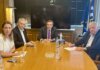 Συνάντηση Εργασίας του Δημάρχου Κιλελέρ με τον Υπουργό Αγροτικής Ανάπτυξης και Τροφίμων